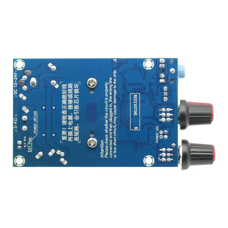 TPA3116 Subwoofer Amplifier Board TPA3116D2 Audio Amplifiers 100W Bass Output DC12-24V NEW image 4