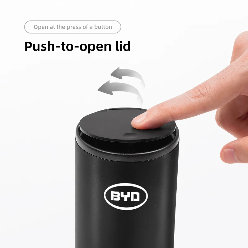 차량용 쓰레기통, 합금 쓰레기통, 차량 정리 수납 액세서리 (BYD E6, 칭위안, 아토 3, I3, 탕, F3, M6, L3, 송, F3R, S7, G3, D1 용)