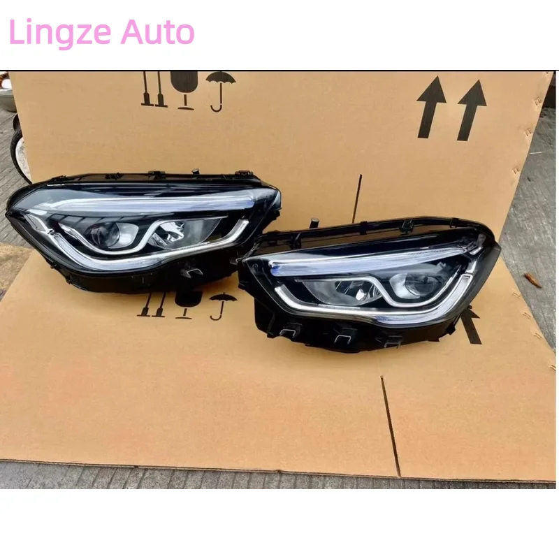 

Fit For Mercedes-Benz GLA Headlight W156 2021-2023 LED Headlamps Half Assembly Plug And Play Upgrade And Modification