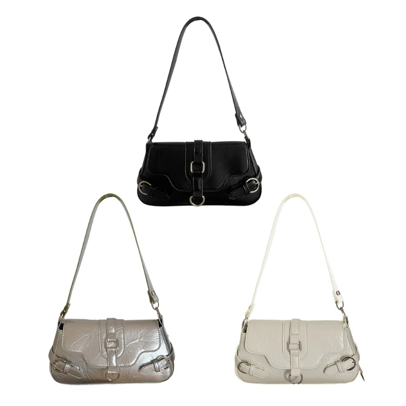 

French Crossbody Bag for Women PU-Leather Bag Trend Shoulder Bag