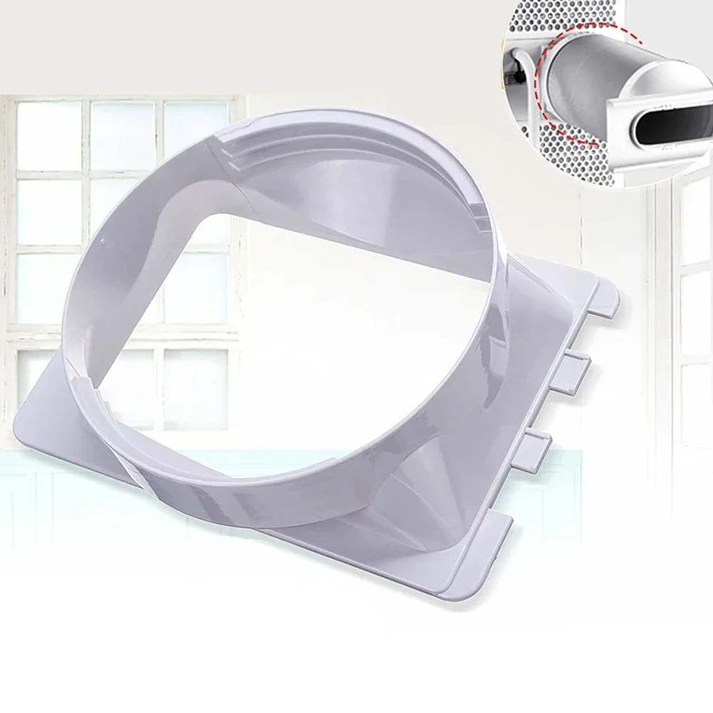 Portable Exhaust Pipe Connector Duct Adapter 15cm For Mobile Air Conditioner ABS Material Efficient Ventilation