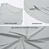 Mens Bodybuilding Gym Tank Tops Summer Fitness Clothing Mesh Quick Dry Loose Fit Sleeveless T Shirts Men Muscle Running Vest 3