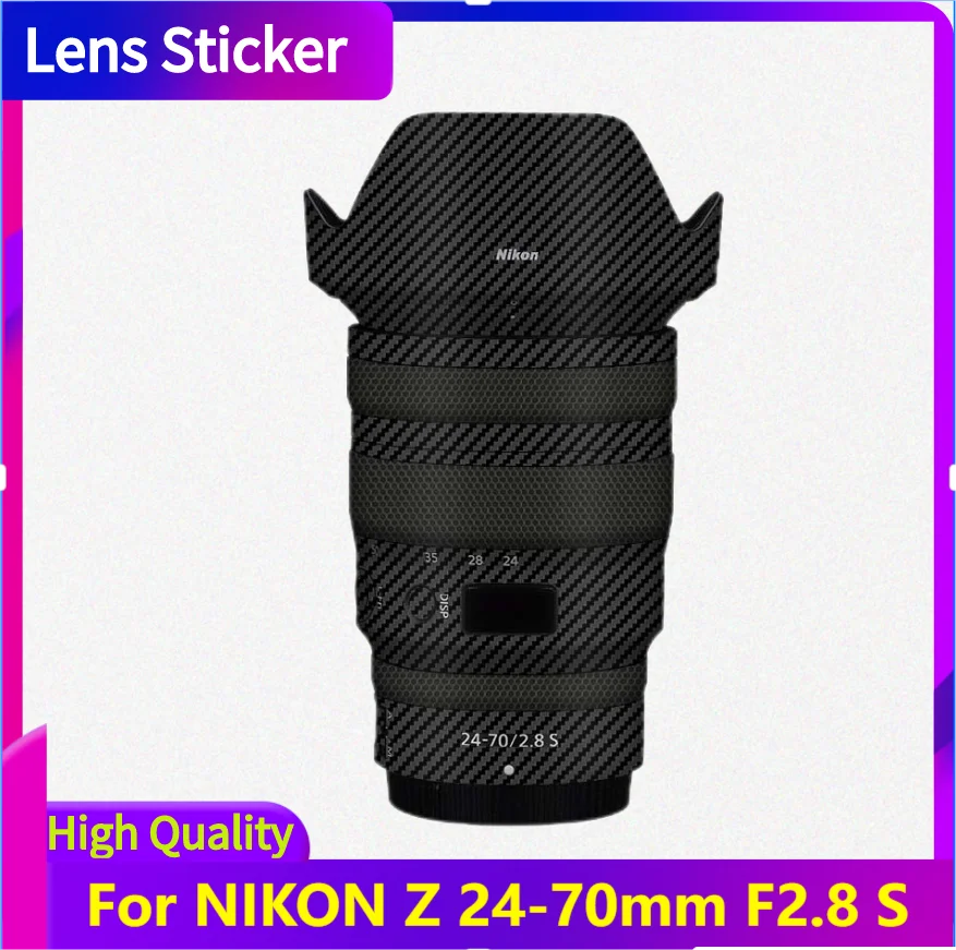 

Виниловая пленка для NIKON Z 24-70 мм F2.8 S