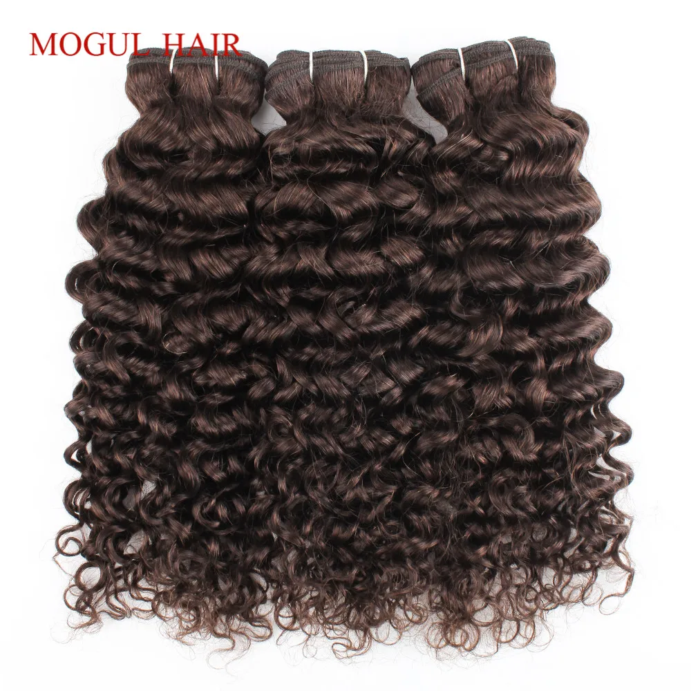 1 Bundle Water Wave Dark Brown Ombre Honey Blonde Hair Weave Natural Black Color 10-30 inch Remy Human Hair Extension Mogul human hair bundles