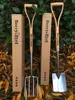 Hua Xiaobai gardening spatula big fork household planting flowers and vegetables loosening soil mining composting tools 1