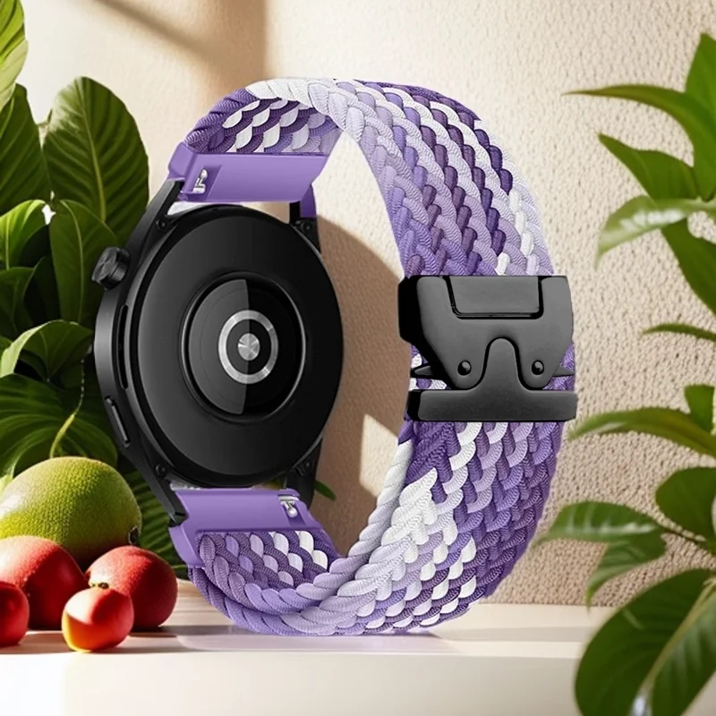 Braided Parachute Style Buckle Watch Band in Multiple Sizes