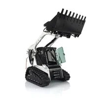 Toys LESU 1/14 Hydraulic Aoue-LT5 RC Loader Metal Tracked Skid-Steer DIY Model Lights KIT Motor Servo ESC For Boys THZH1187 2