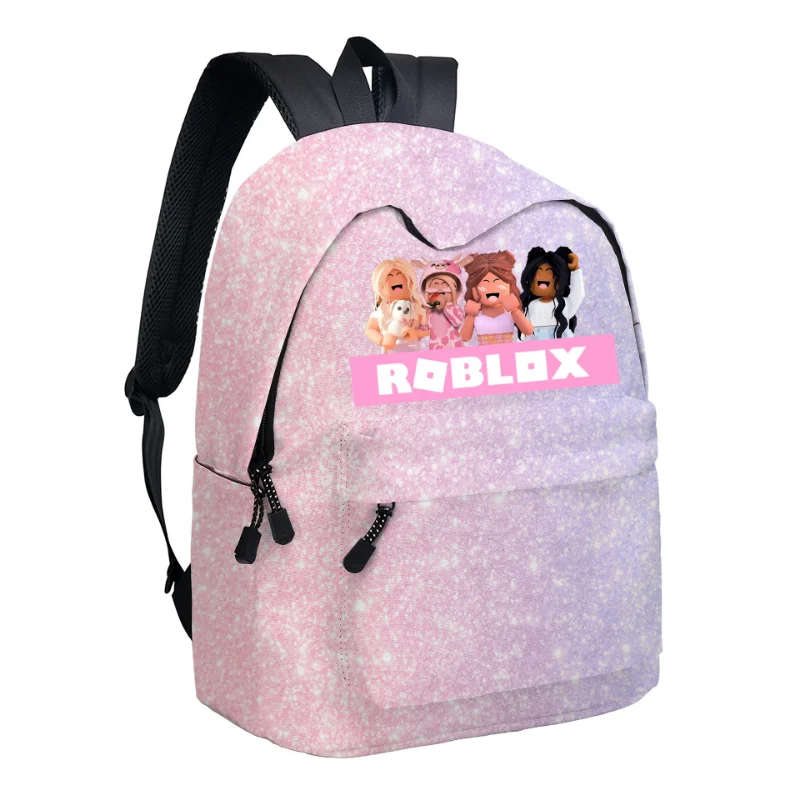 New Game Roblox Double Layer Flip Pen Bag Polyester for Primary and  Secondary School Students Stationery Box Christmas Gift Toy