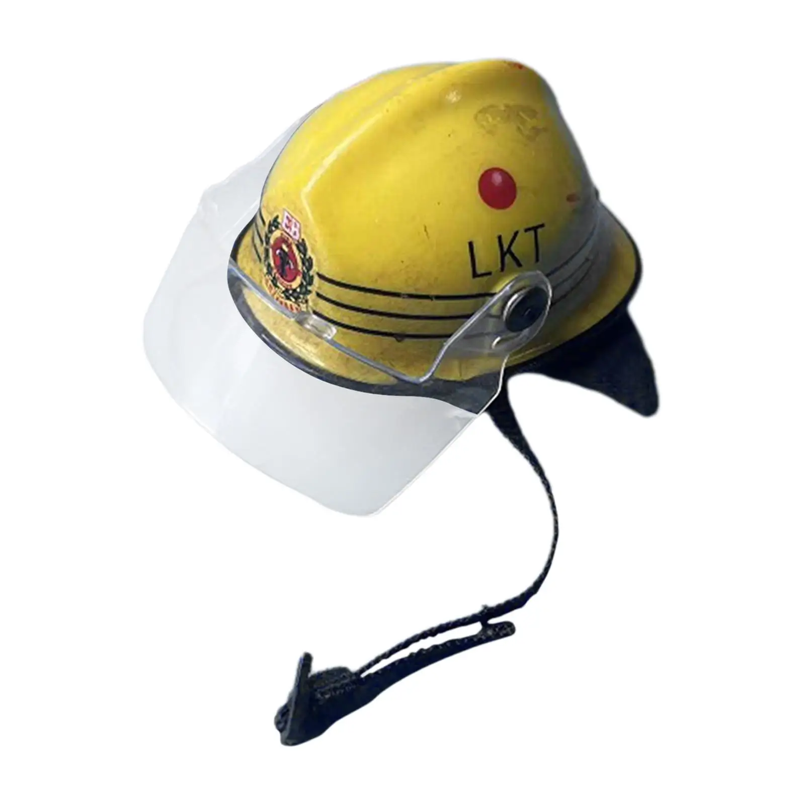 

Шапочка пожарного в масштабе 1:6, модная, для косплея, повседневная, стильная кукла, аксессуар для платья, головной убор для 12-дюймовых мужских фигурок, аксессуар для костюма