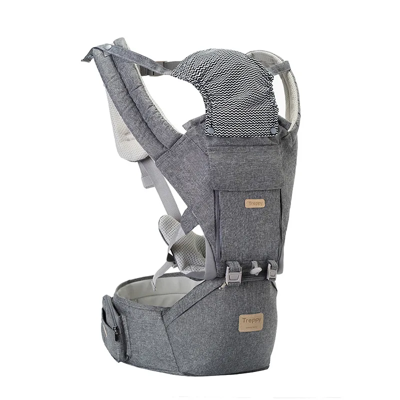 Ergonomic Baby Carrier Wrap baby carrier baby hip seat Newborn to Toddler Hip Seat Lumbar Support 4 Seasons 12 Positions Perfect for Hiking Shopping Travel