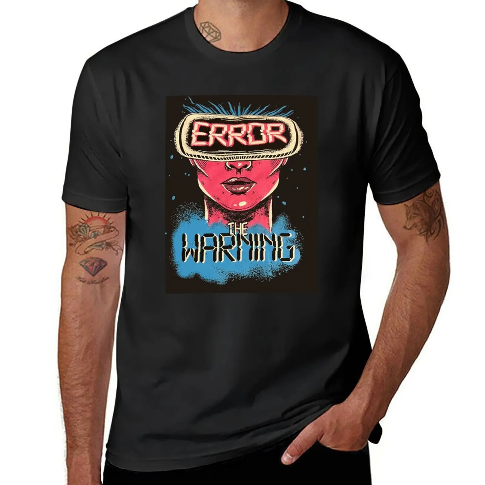 

New 3RR0R T-Shirt plus size t shirts funny t shirts korean fashion mens graphic t-shirts hip hop