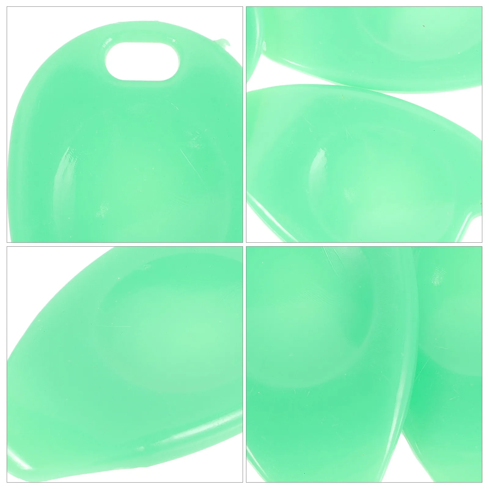 10Pcs 플라스틱 복권 스크래쳐 도구, 즉석 티켓용 물방울 모양 스크래치 카드..