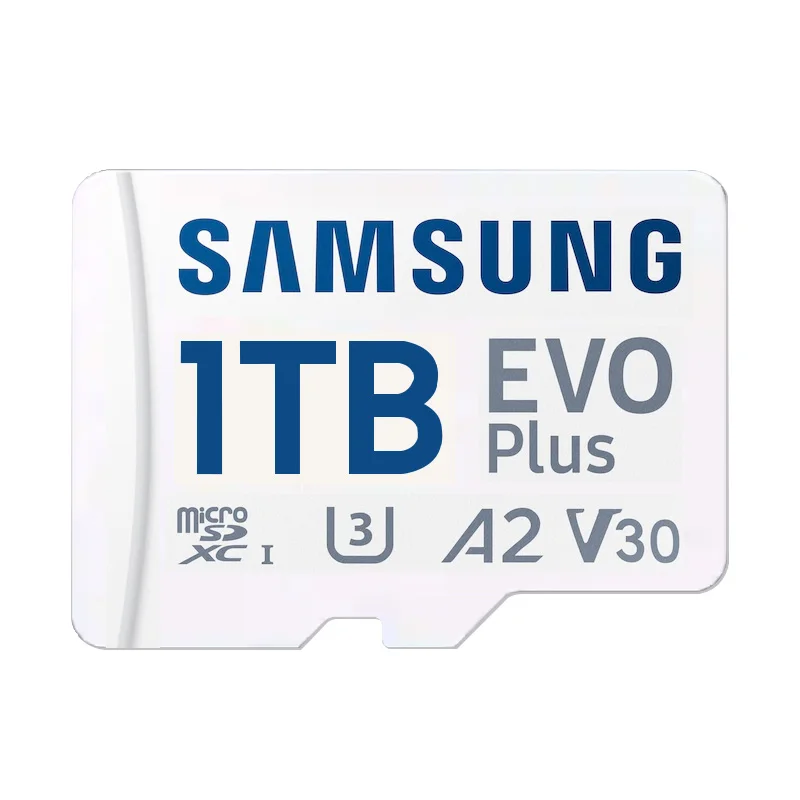 Samsung1TB512GB256GB128GBA2V30U3MemoryCardEVOPlusMicroSDCard64GBA1V10U1ReadSpeed160MB/sClass10TFCard-AliExpress