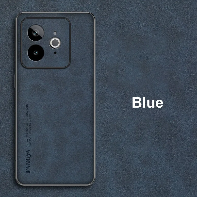 Luxury PU Leather Matte Silicone Protective Phone Case - Sleek and Stylish Back Cover