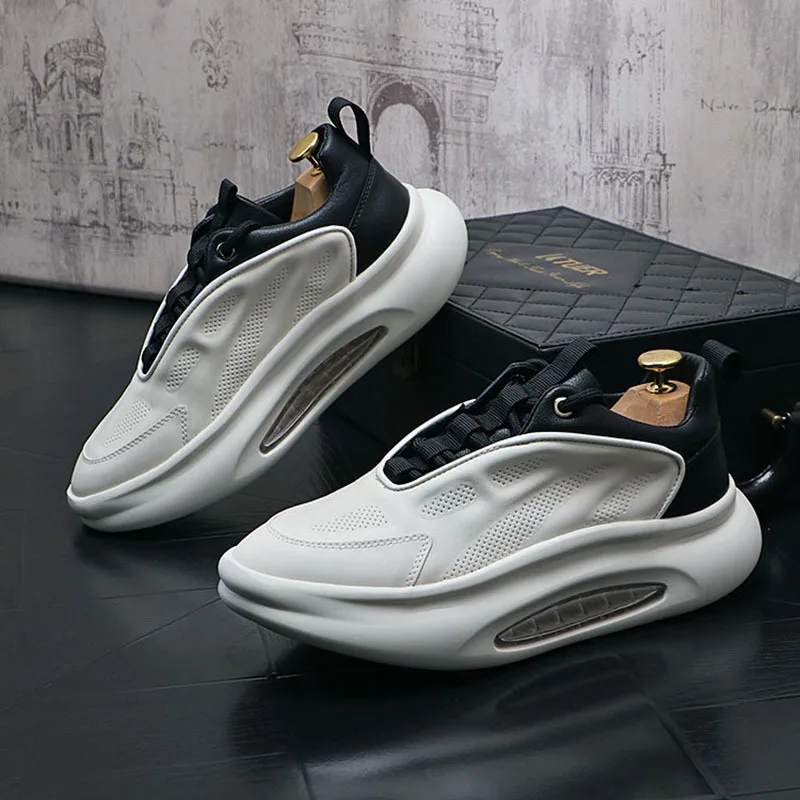 Men Shoes Sneakers Male Casual Vulcanzed Shoes High Quality Tenis Luxury Shoes Running Shoe for Man Trainer Race Platform Bottom