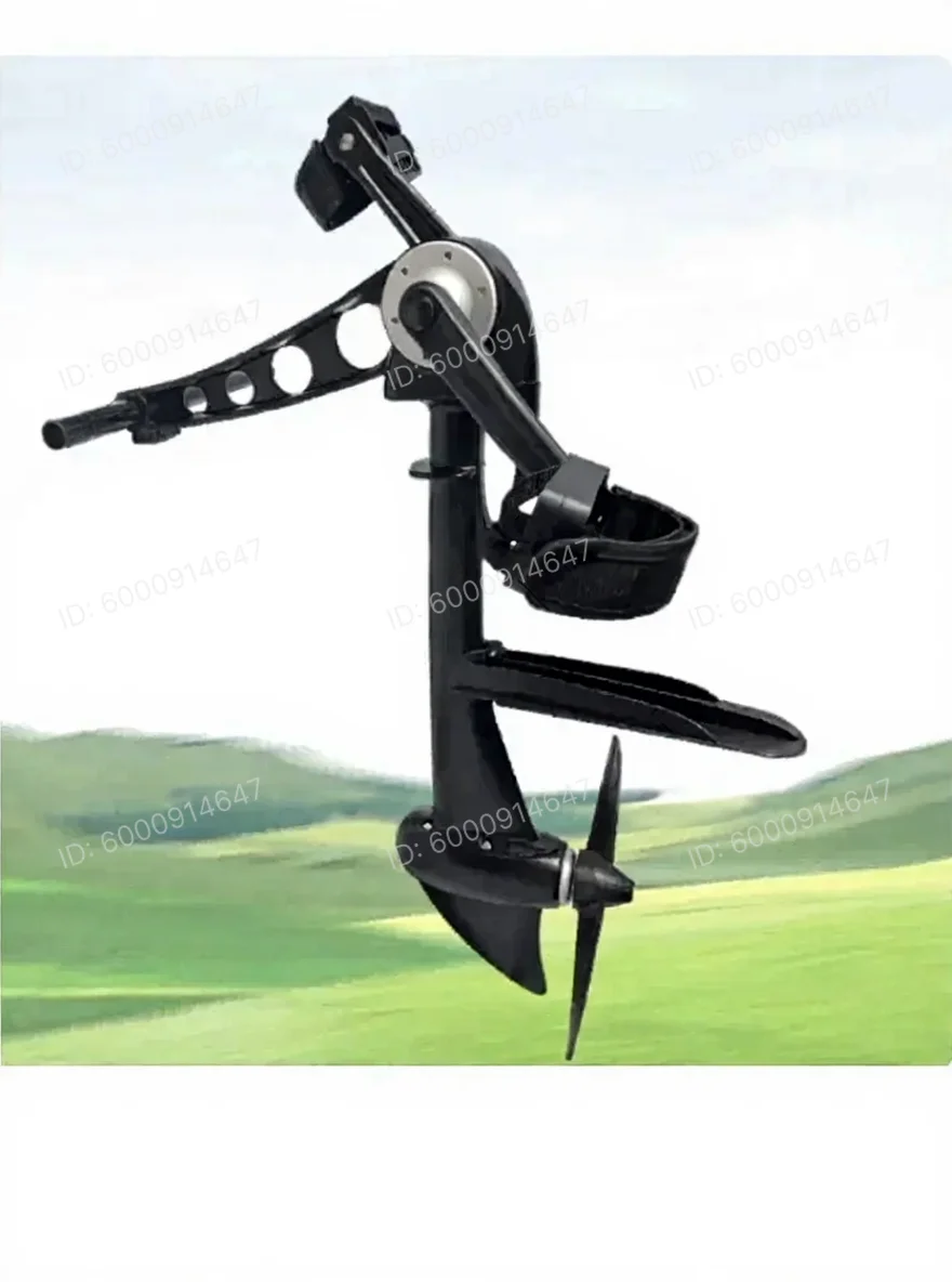 Sistema di Propulsione a Pedali per Kayak da Pesca, Kit di Propulsione a Mani Libere, Accessori Marini Durevoli - immagine 2