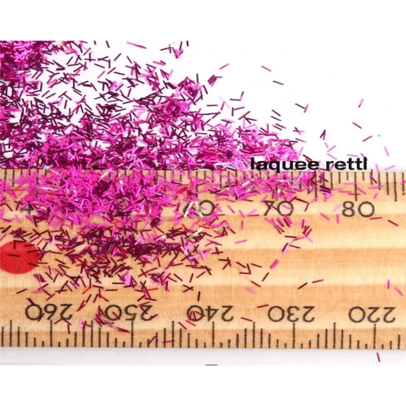 12 Colors Ribbon Nail Glitter Powder Nail Manicure Decorations Fashion Glitter Nail Art Tool - 2