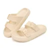 Crestar Sandals for Women and Men Summer Fashion Double Buckle Adjustable Slides Outdoor Soft Pillow Slippers EVA Flat Sandals 1