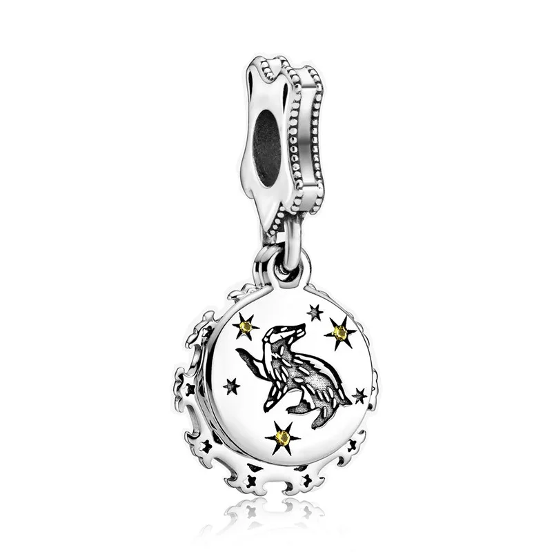 Potdemiel Pure Silver Card Charm Pendant