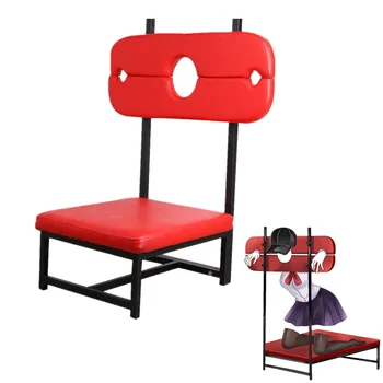 Slave Sex Femdom Chair BDSM Restraint Frame Kneeling Posture Fixed Forced Orgasm Handcuffs Adult Sex Game Sex Furniture Sex Shop 6
