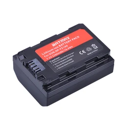 High-Capacity Rechargeable Camera Battery with LED Dual USB Charger (1 battery)