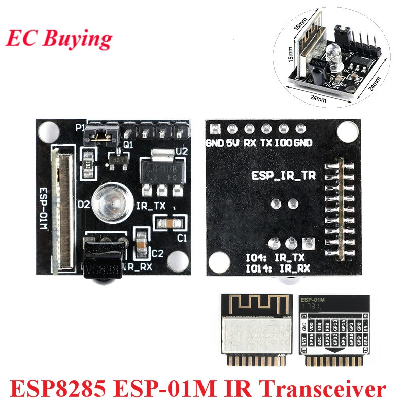 ESP8285 ESP01M IR Transceiver Wifi Wireless Module Remote Control