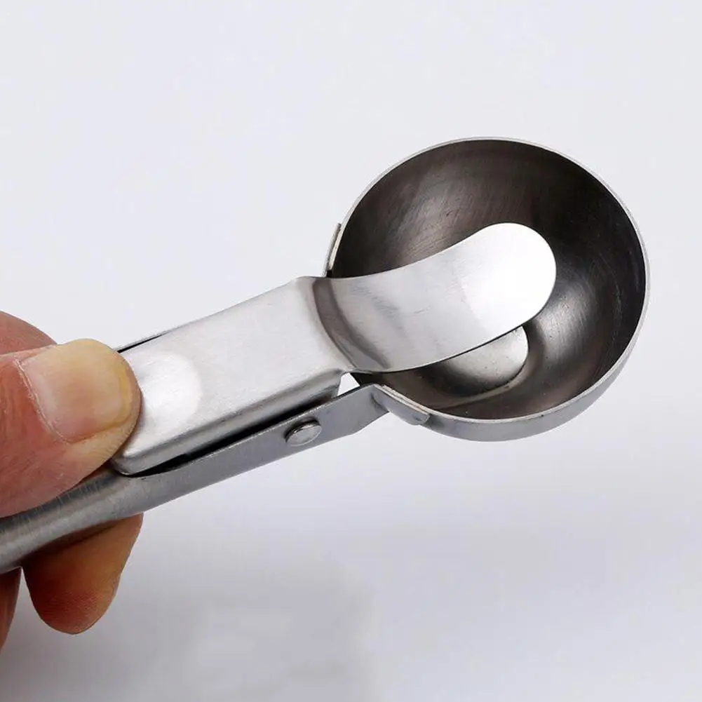 Ice Cream Scoops Stacks Steel Ice Cream Digger Non-Stick Fruit Ball Maker Watermelon Spoon Tool