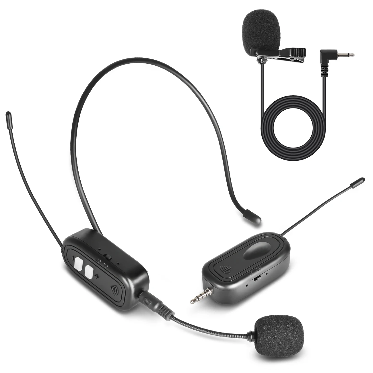

Wireless Microphone Headset Depusheng X1 UHF Handheld Loudspeaker Set For Voice Amplifier/high-power Speaker/mixer/karaoke
