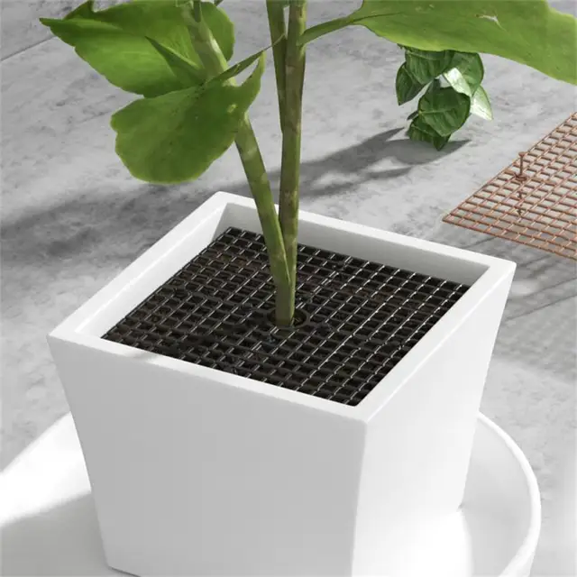 19/30 Cm -Es Növény Burkolatok Virág Edény Lyuk Hálópad Kerek Bonsai Pot Alsó Rács Szőnyegháló Vízelvezető Háló Képernyő Kerti Kellékek - Image 6