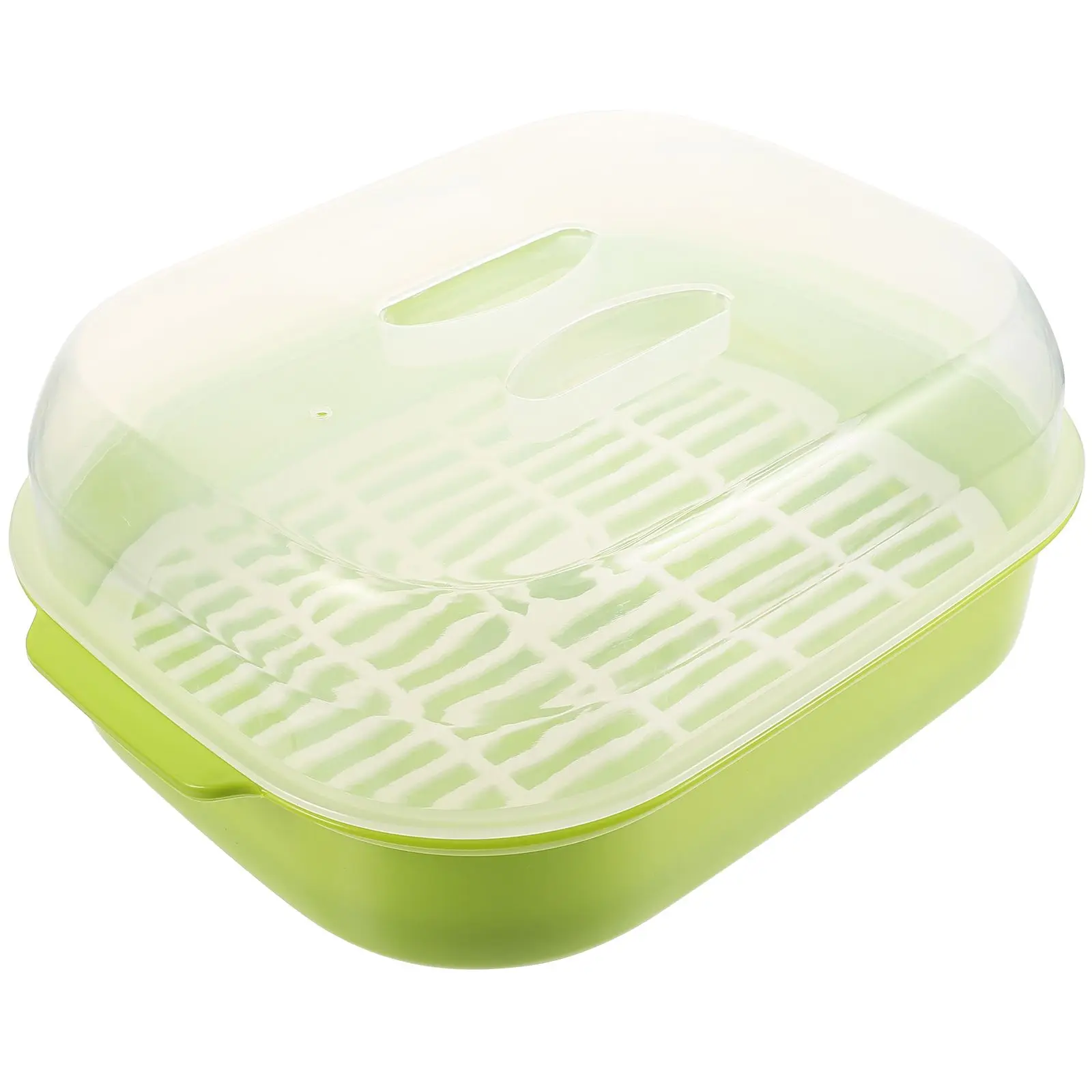 Microwave Oven for Steamed Buns Kitchen Cooking Heating Vent Food Basket Cookware Ovens