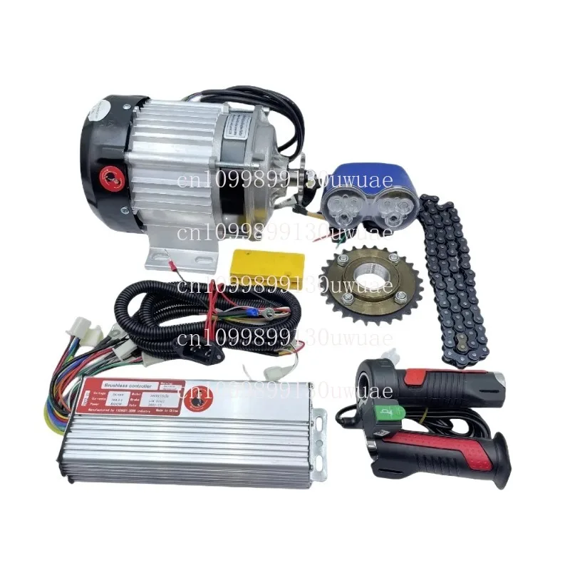 Factory Electric Car Human Tricycle Kart Conversion Electric Kit 48V800W Motor Kit