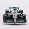 Bburago 1:43 2022 F1 Mercedes-AMG W13 #44 Hamilton #63 George Russell Alloy Toy Car Model Super Formula Die Cast Model 4