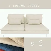 CRIUSJA Couch Cover for Soderhamn 3 Seat Sofa, Sofa Cover for 2 Cushion Couch,Couch Covers with Cushion Covers 2