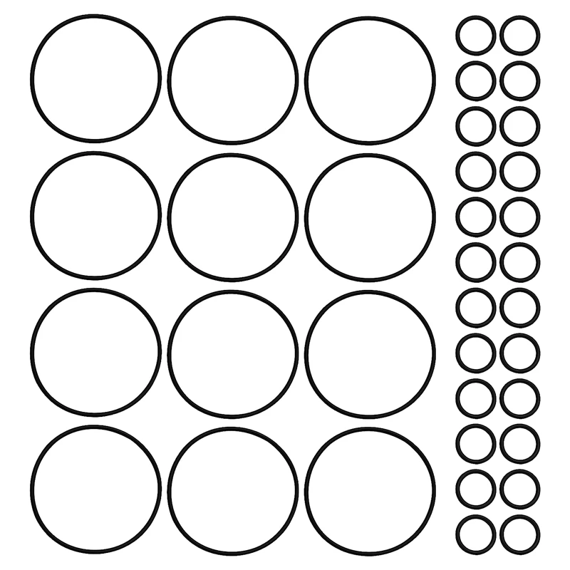 1 Set Delen Kleppendeksel & As O-Ringen, Voor Jandy Neverlube En Pentair Kleppen (1-1/2in Tot 2-1/2in, 2-weg Of 3-weg)