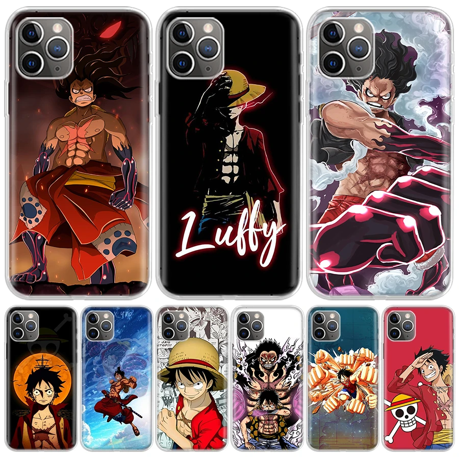 One Piece Monkey D Luffy For Iphone 11 13 Pro Max 12 Mini Phone Case X Xs Xr 6 6s 8 7 Plus Se Apple 5 5s Fundas Cover Coque Capa Mobile Phone Cases Covers Aliexpress