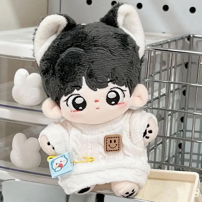 Original Autumn Fashion Warm Casual Sweater Series For 10cm Cotton Doll Outfit Accessories Dolls Dress Up Clothes Kpop Xmas Gift 5