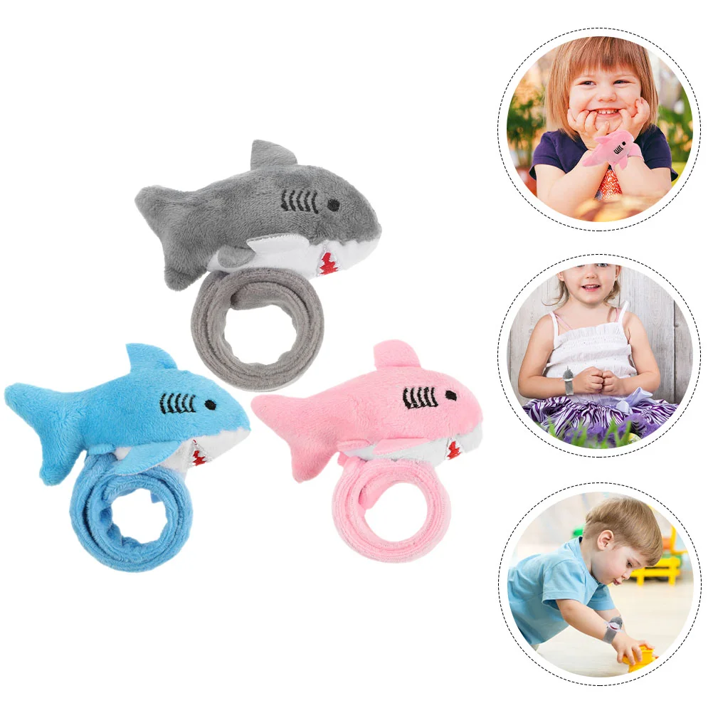 

Animal Slap Bracelets Stuffed Shark Animal Huggers Plush Wristband Wrap Bangle Birthday Party Favors Gifts
