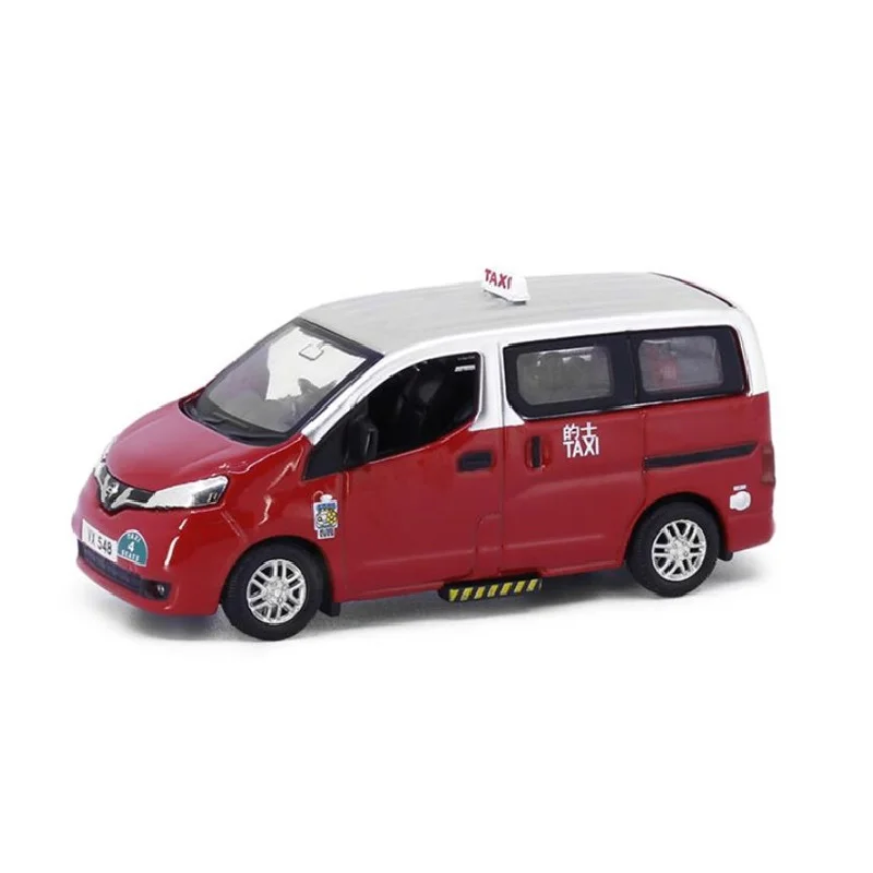

Tiny 1:64 NV200 Taxi Red Diecast Simulation Model Cars Toys