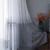 1PC  New Fresh Matching Small Flower Window Bedroom Gauze Curtain 1