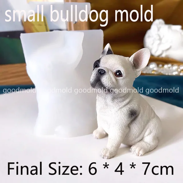 Dog - French Bull Dog Standing Silicone Mold – Vivid Concepts Inc