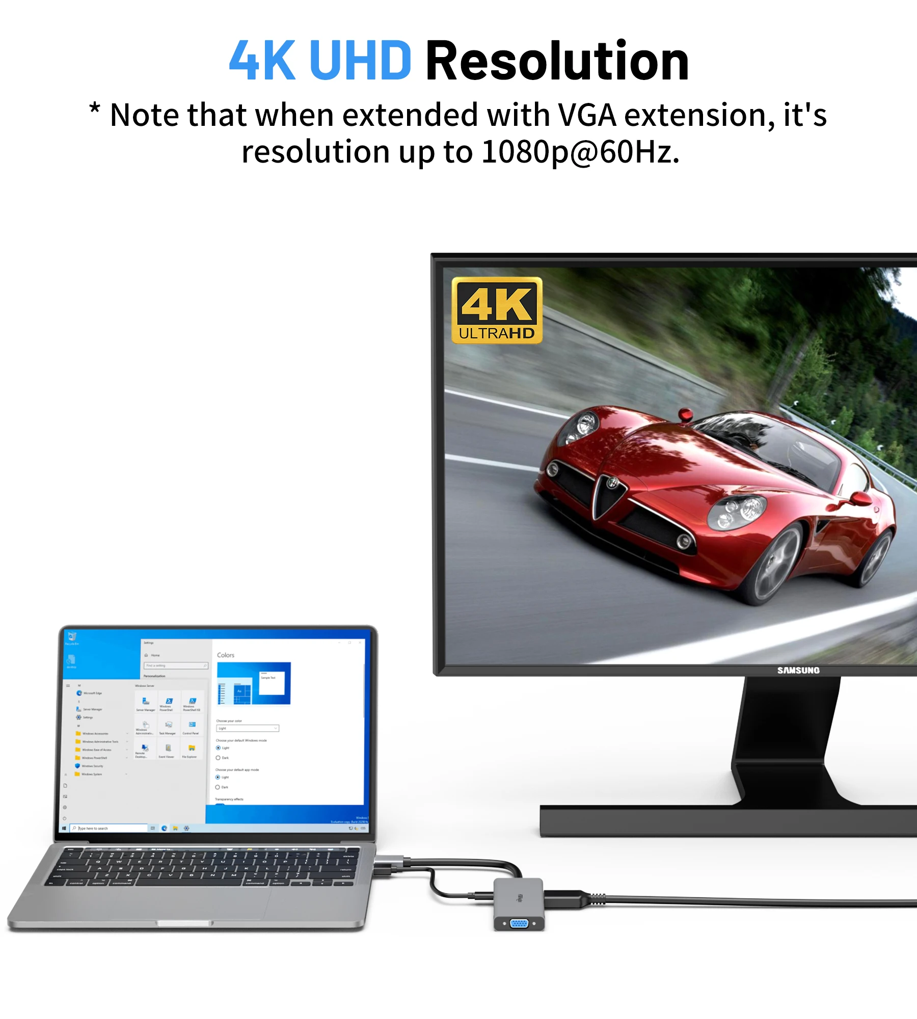 Fairikabe 4IN1 Docking Station 4K 60Hz USB C To Dual Displayport Hub+HDMI+VGA Multiport Adapter Splitter MultiPorts Hub 2