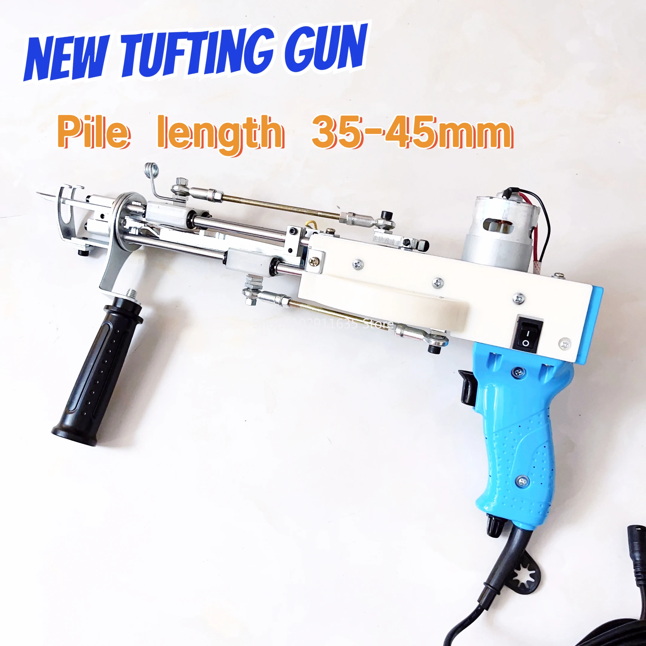 2in1NewTuftingGunLongPile45mmCarpetGunCarpetElectricGun