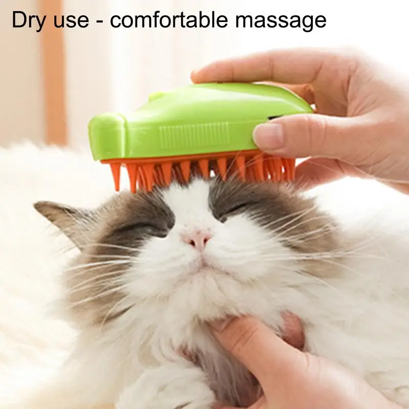 

Pet Hair Brush Steamy Brush Pet Hair Cleaning Brush For Pets For Pet Shop Cats Steam Brush Cats Lightweight Steam Brush Steamy