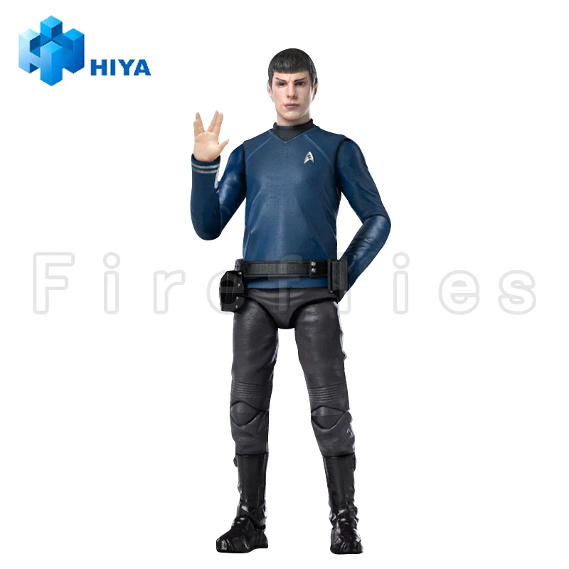 [Pre-Ordine] 1/18 Hiya 3.75 Pollici Action Figure Squisita Mini Serie Star Trek 2009 Spock Modello Anime Giocattolo Spedizione Gratuita
