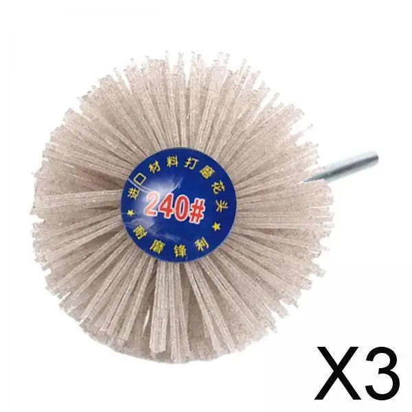 2-4pack Grinding Nylon Wheel Brush Wire Brush Wheel Cup Brush for Polishing 240