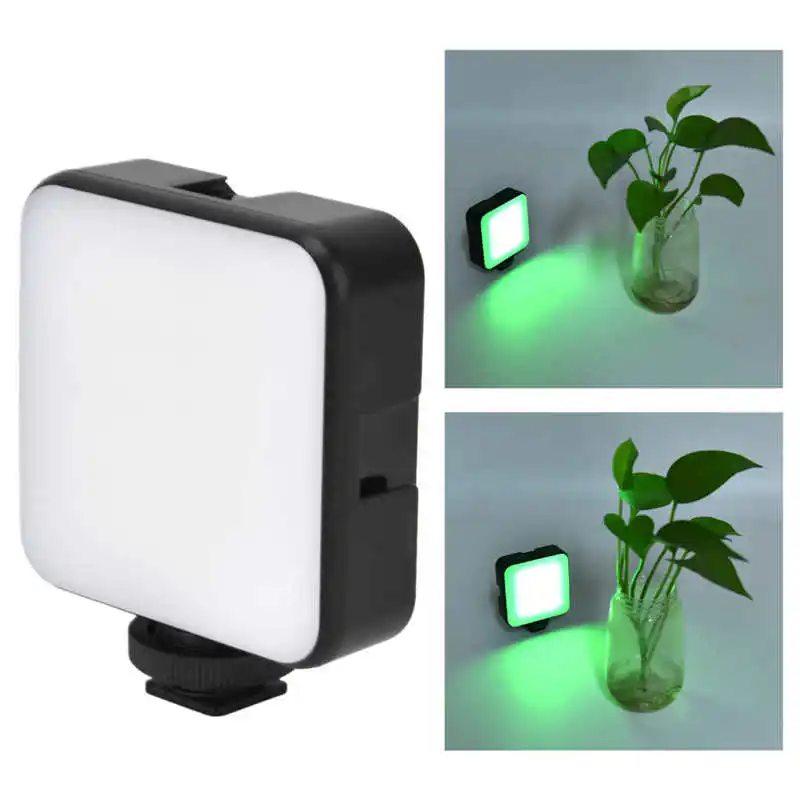 Mini Lampe de Remplissage LED RVB pour Caméra avec Luminosité Réglable-8