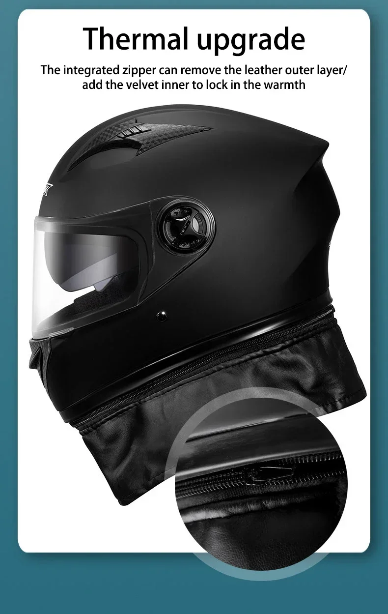 Personalised Dual Lens Flip Up Helmets Motocross Racing Modular Cascos Para Moto Men Women Fashion Full Face Motorcycle Helmet 6