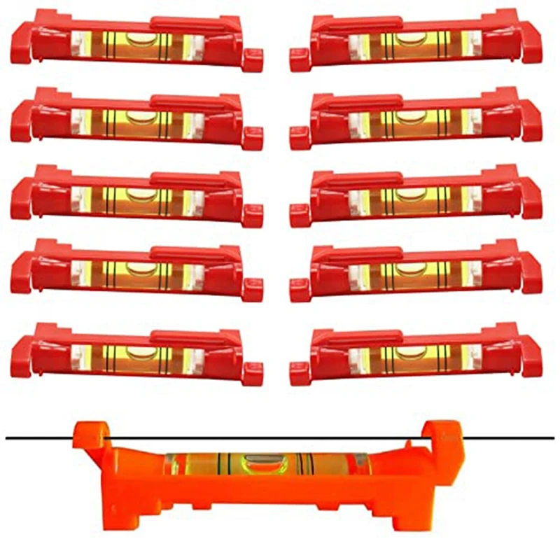10Pcs Hanging Line Level String Line Level Per La Costruzione Di Commerci Hanging Spirit Level Bubbles Equipment Strumento Di Misurazione Al Dettaglio