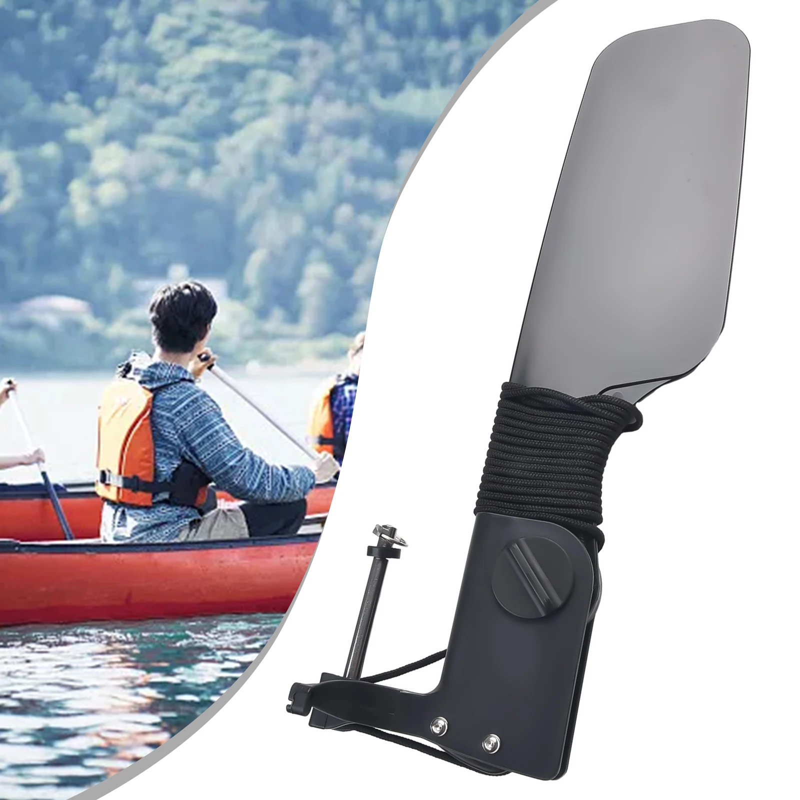 

Kayak Canoe Boat Rudder With Pulley Fishing Boat Steering Control System Hunting Archery Target Recurve Silicone