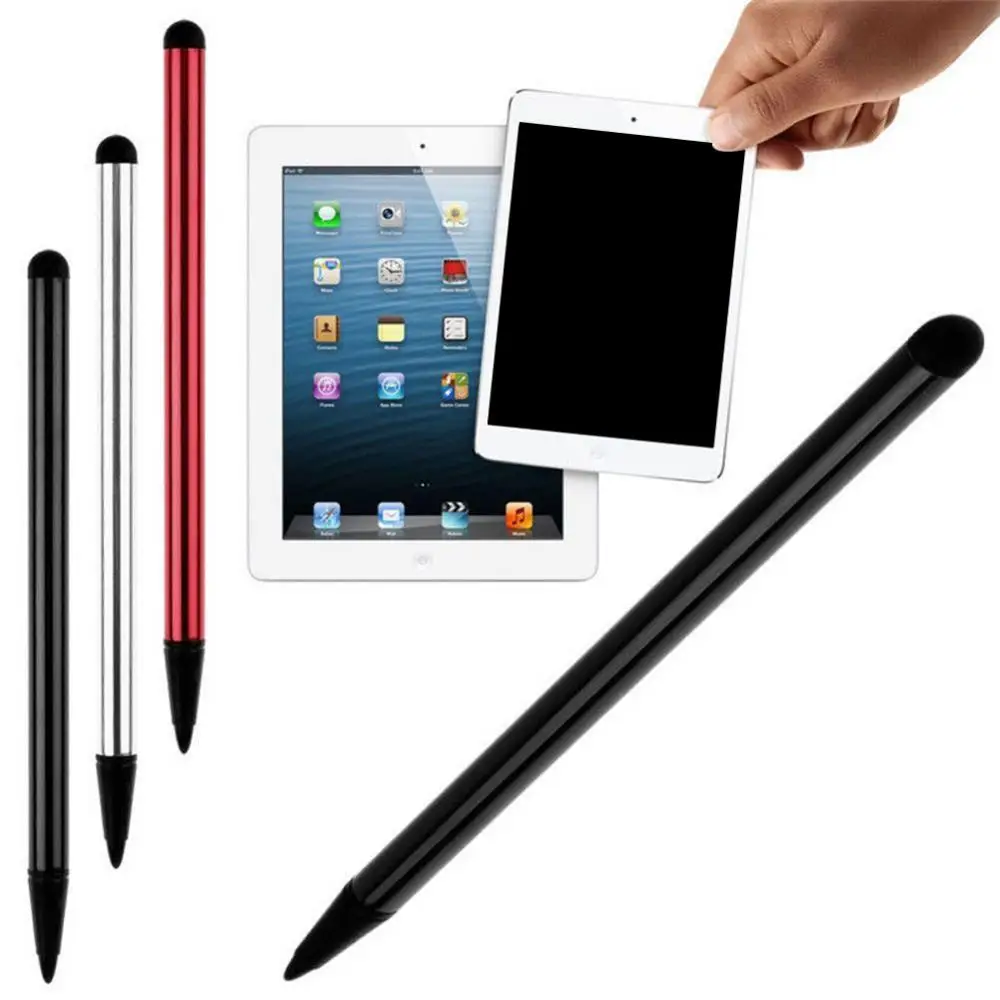 2Pcs Capacitive Pen Stylus Pencil for iPad Tablet Smartphone
